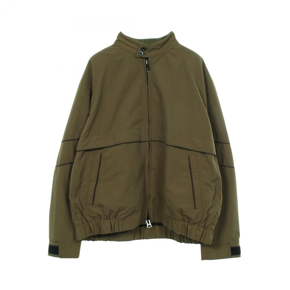 Sacai Zip Up Blouson Jacket Nylon Khaki #340287S51B